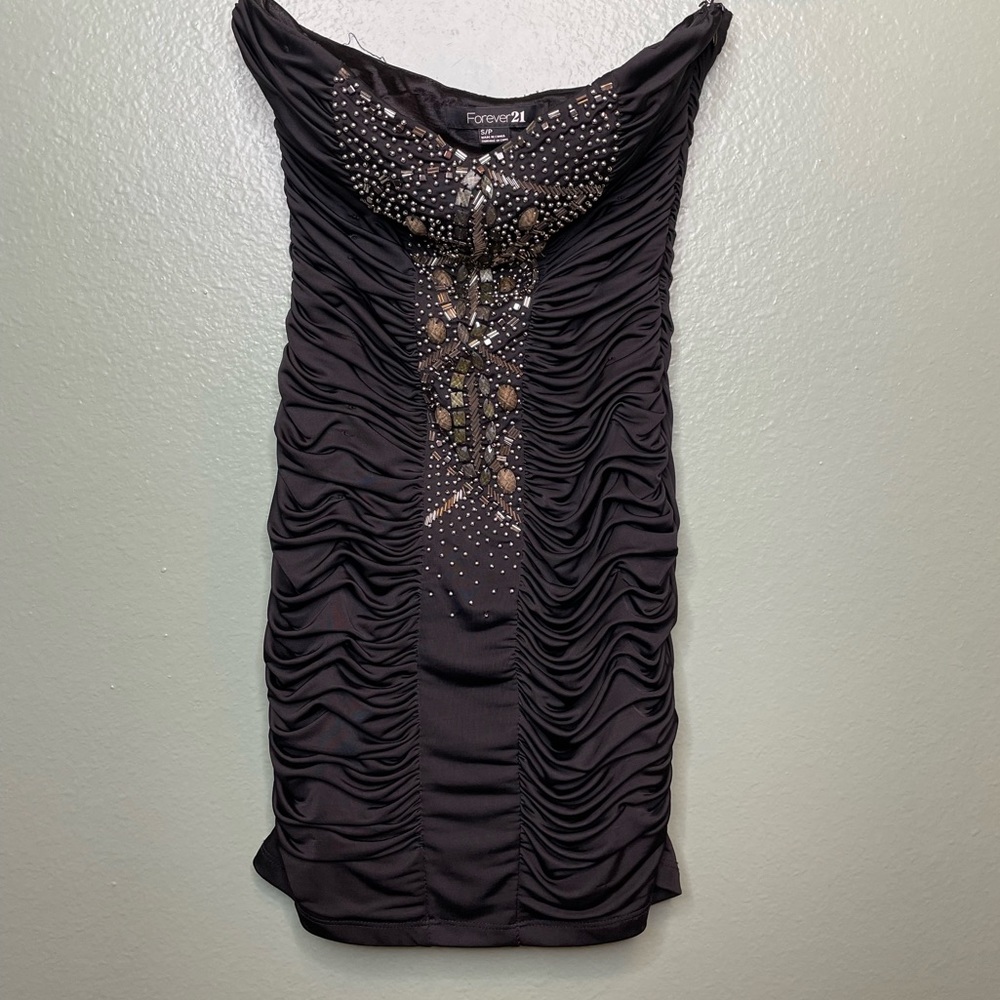 Forever 21 Strapless Dress
